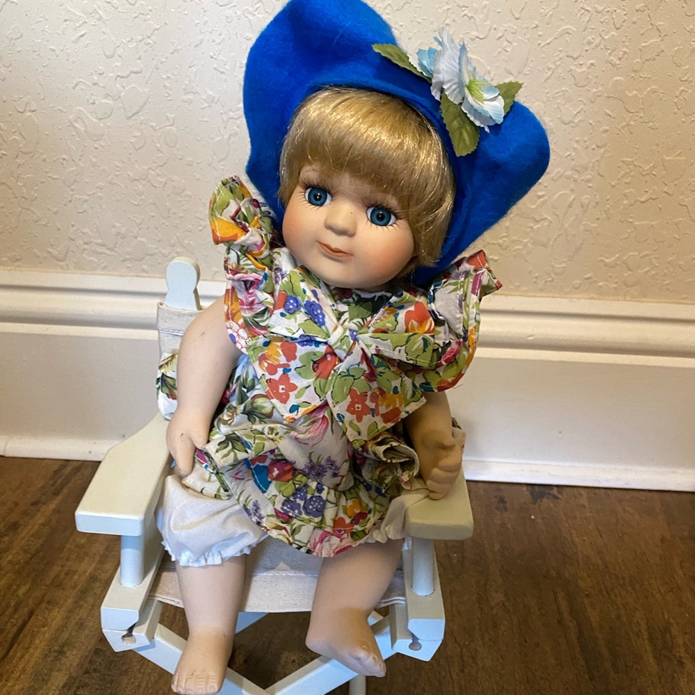 Sitting by the beach